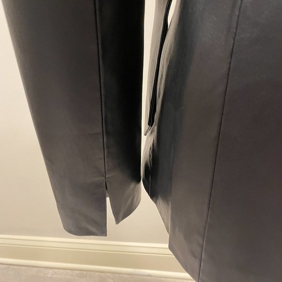 SOSKEN STUDIOS WOMEN'S FAUX LEATHER BLACK JACKET SIZE 1/USA 6 BNWOT - Picture 14 of 14